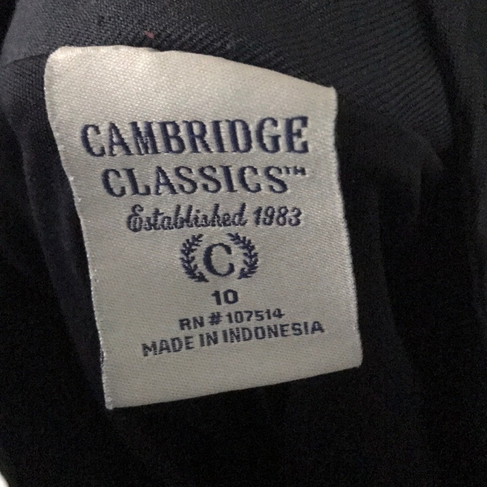 Cambridge blue mini skirt